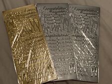 Packs silver gold for sale  MANCHESTER