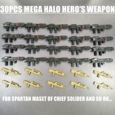 Lote de 30 peças de peças de armas Halo Mega Bloks Construx UNSC Spartan Master Chief, usado comprar usado  Enviando para Brazil