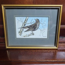 Framed cash jacquard for sale  COVENTRY
