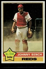 1976 Topps #300 Johnny Bench comprar usado 1976 Topps #300 Johnny Bench comprar usado  Enviando para Brazil