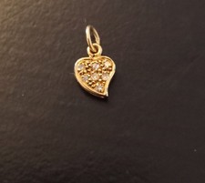 Pendentif coeur serti d'occasion  Bourron-Marlotte