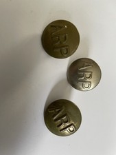 Arp uniform buttons for sale  BUNGAY