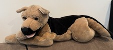 Filhote de cachorro de pelúcia pastor alemão preferido infantil 27”L brinquedo realista vintage animal de estimação comprar usado  Enviando para Brazil