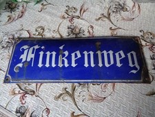 Straßenschild emaille alt gebraucht kaufen  Schweinfurt