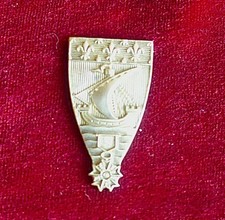 Abzeichen burbonen lilien gebraucht kaufen  Oelsnitz