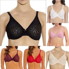 Sutiã Wacoal Lingerie Halo Renda Moldado Preto Nude Marfim Roxo 851205 comprar usado  Enviando para Brazil