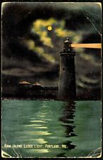 Usado, Leuchtturm 1912 Lighthouse Phare Faro Farol Fyr Alte Postkarte Ak No.200 comprar usado  Enviando para Brazil