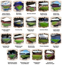 Football stadiums lampshades for sale  BOLTON