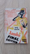 Jambo final edition for sale  LEEDS