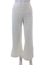 Calça lounge feminina de malha apertada estampada geométrica sólida e listrada branca tamanho P, usado comprar usado Calça lounge feminina de malha apertada estampada geométrica sólida e listrada branca tamanho P, usado comprar usado  Enviando para Brazil