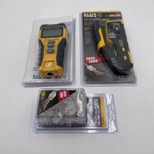 Kit testador de cabo Klein Tools 80072 RJ45 com LAN Scout Jr. 2, pacote com 50 Pass-Thru, usado comprar usado  Enviando para Brazil
