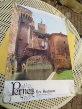 Pernes fontaines affiche d'occasion  Saint-Laurent-de-la-Cabrerisse