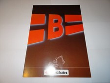 Documentation brochure catalogue Pelles sur pneus GAMME B, usado comprar usado  Enviando para Brazil
