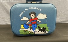 Mala infantil vintage azul “Going To Grandmas” comprar usado  Enviando para Brazil