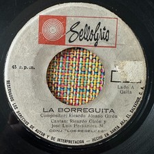 CONJ LOS REBELDES - La Borreguita - CUMBIA GAITA 45 EL  SALVADOR Sellogris, usado comprar usado  Enviando para Brazil