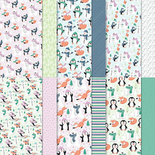 Stampin designerpapier pnguin gebraucht kaufen  Nesse-Apfelstädt, Nottleben
