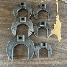 Conjunto de chaves de pé de galinha 6 peças 1/2" porca de glândula de acionamento extremidade aberta D44111 Thru D44116 comprar usado  Enviando para Brazil