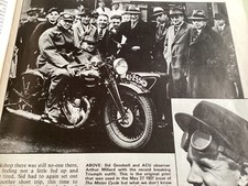 Sid goodsell triumph for sale  BRIGHTON