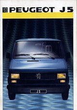 brochure peugeot j5 1986 d'occasion  Besançon