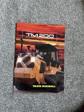Tm200 rubber track for sale  COLCHESTER