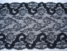 Dentelle calais noire d'occasion  Marck