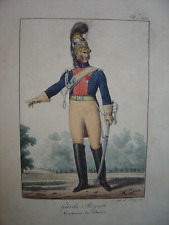 Grande lithographie costume d'occasion  Brumath