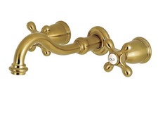 Torneira de banheira romana Kingston bronze escovado campo inglês montada na parede comprar usado  Enviando para Brazil