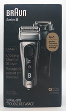 Barbeador Elétrico Braun Series 8 Masculino Molhado e Seco | 8517s Galvano Prata, usado comprar usado  Enviando para Brazil