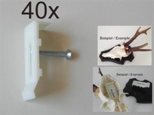 Stück gehörnklammer kunststo gebraucht kaufen  Nagel