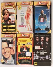 Lotto n.6 videocassette usato  Malegno