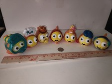 Lote de 7 Goldfish Swim School brinquedo de borracha para piscina designs divertidos sem duplicatas comprar usado  Enviando para Brazil