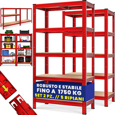 Scaffali metallo 180x90x40cm usato  Roma