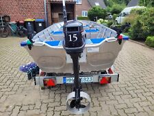 Aluboot komplett set gebraucht kaufen  Hamburg