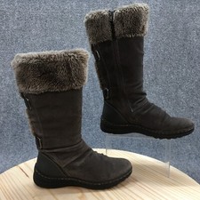 Botas Baretraps Femininas 8 M Artina Joelho Alto Zíper Lateral Inverno Bota de Neve Camurça Cinza comprar usado  Enviando para Brazil