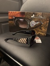 Óculos de sol Montana West bandeira americana strass faroeste -Novo com etiquetas comprar usado  Enviando para Brazil
