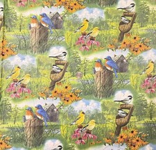 Cranston bird fabric for sale  Elkmont