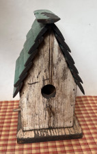 Primitive birdhouse handmade for sale  Medford