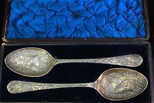 Berry spoons silver for sale  TELFORD