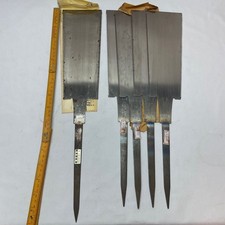 Conjunto de 5 serras manuais japonesas vintage ferramenta lâmina de puxar carpintaria Nokogiri/cinzel g40y comprar usado  Enviando para Brazil
