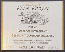 Weinetikett graacher himmelrei gebraucht kaufen  Eckelsheim, Gau-Bickelheim, Wonsheim