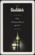 Playing Cards Single Card * GLENFIDDICH SCOTCH WHISKY * Advertising Art Design comprar usado  Enviando para Brazil