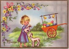 Cartolina buona pasqua usato  Marsala