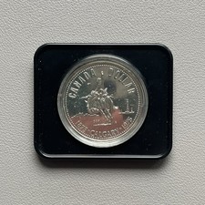 Kanada dollar silbermünze gebraucht kaufen  Planegg