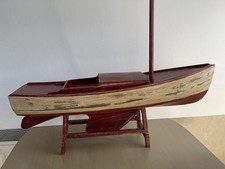 Wood boat nautical for sale  WAKEFIELD