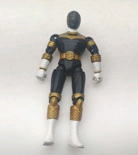 Bandai Power Rangers Zeo Gold Ranger 6" polegadas, preto, dourado Ty65 comprar usado  Enviando para Brazil