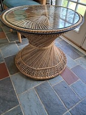 Wicker coffee end for sale  Augusta