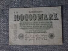 100000 mark 1923 gebraucht kaufen  Weil am Rhein