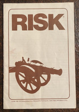 Instruções de jogo VINTAGE 1975 RISK - SOMENTE comprar usado  Enviando para Brazil