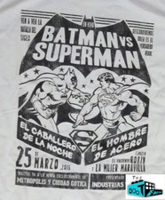 Camiseta BATMAN vs SUPERMAN Azul Claro - Masculina Extra Grande - Legião de Colecionadores - 3/16 comprar usado  Enviando para Brazil