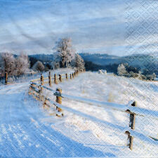 Servietten winter landschaft gebraucht kaufen  Erfurt
